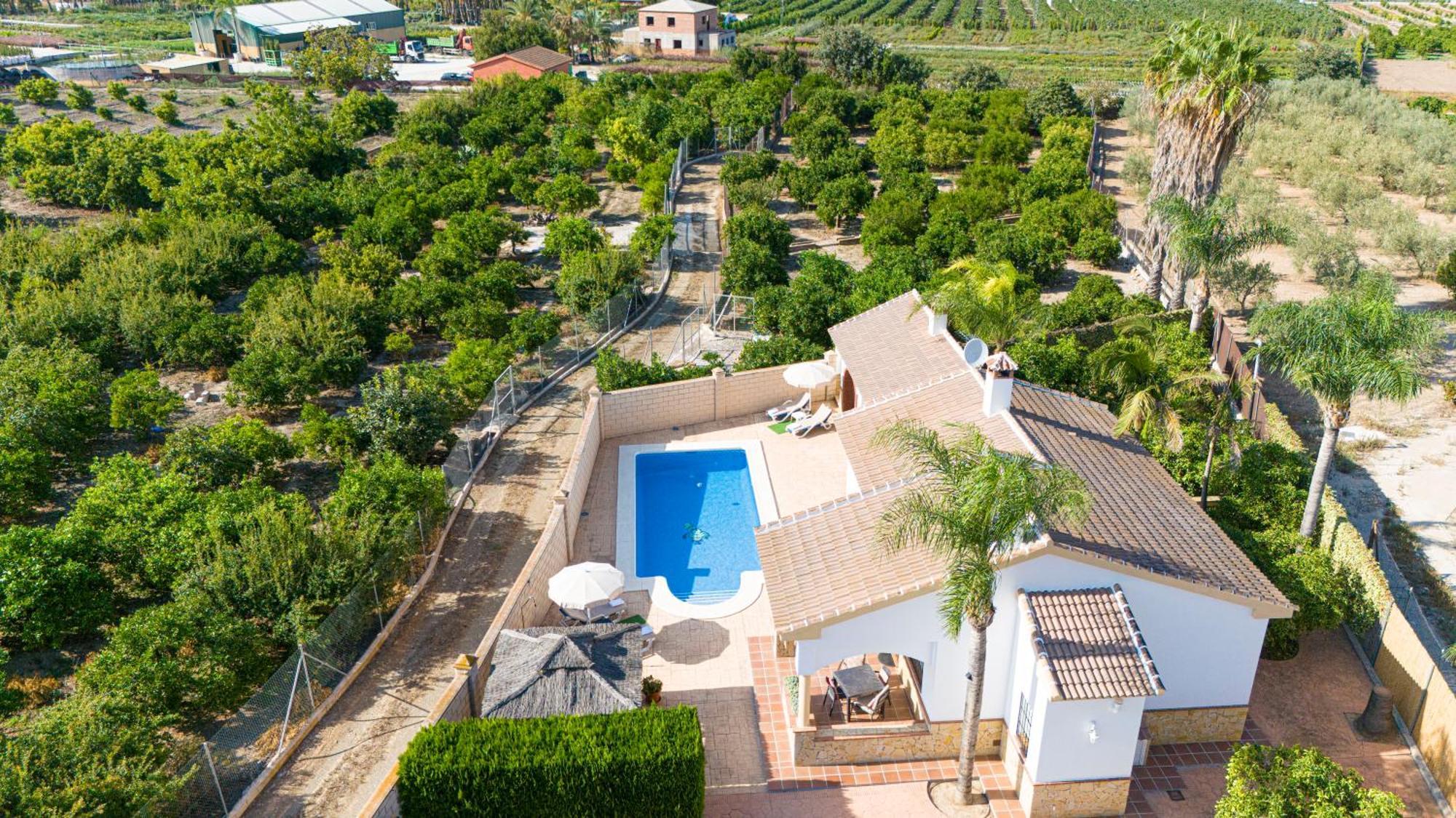 Casa Rural Tipica Andaluza, Wifi,Piscina, Barbacoa, Aire Acondicionado, 5Min Centros Alhaurin el Grande Exterior photo